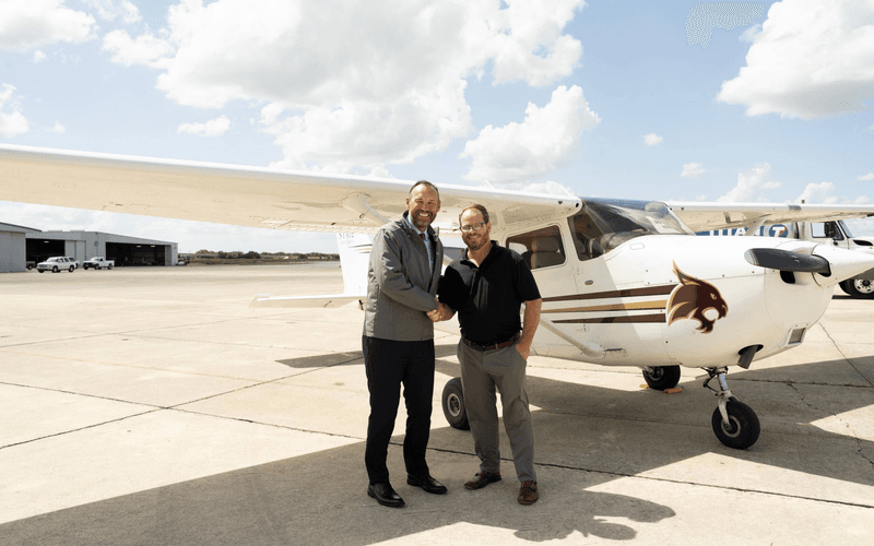 Đại học Bang Texas, Coast Flight, TAP hợp tác để thiết lập quan hệ đối tác cấp bằng khoa học hàng không mới