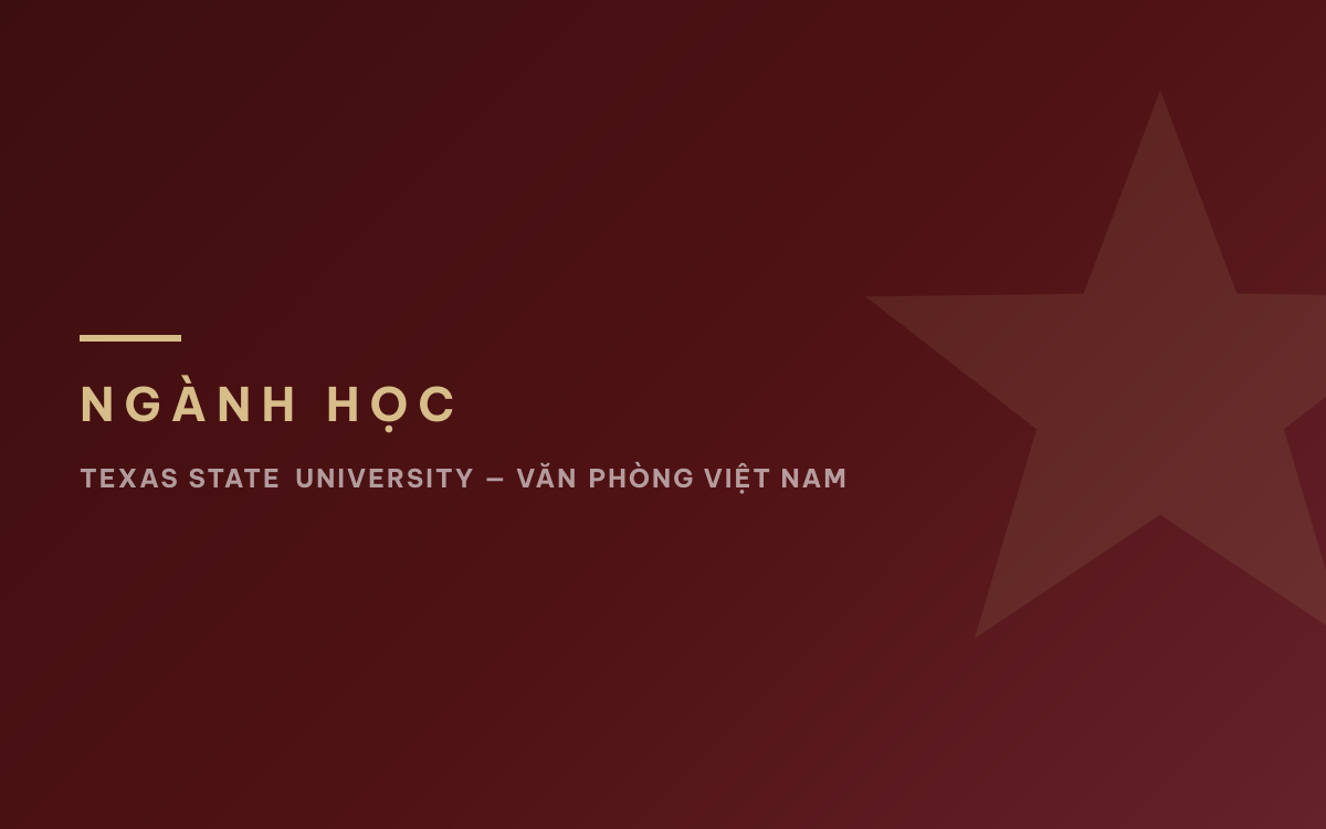 Du học ngành Quan hệ Công chúng tại Đại học Bang Texas (TXST) Khám phá những cơ hội nghề nghiệp đầy hứa hẹn